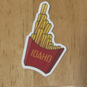 Idaho Fry Sticker (Frydaho) 3"