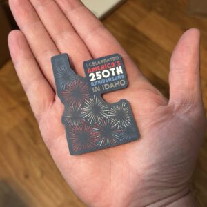 Idaho Firework Sticker - America 250